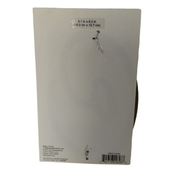 Park Lane Goldtone Metal Number At Symbol Doorplate 4 x 6 in Craft Initial New - Picture 2 of 2